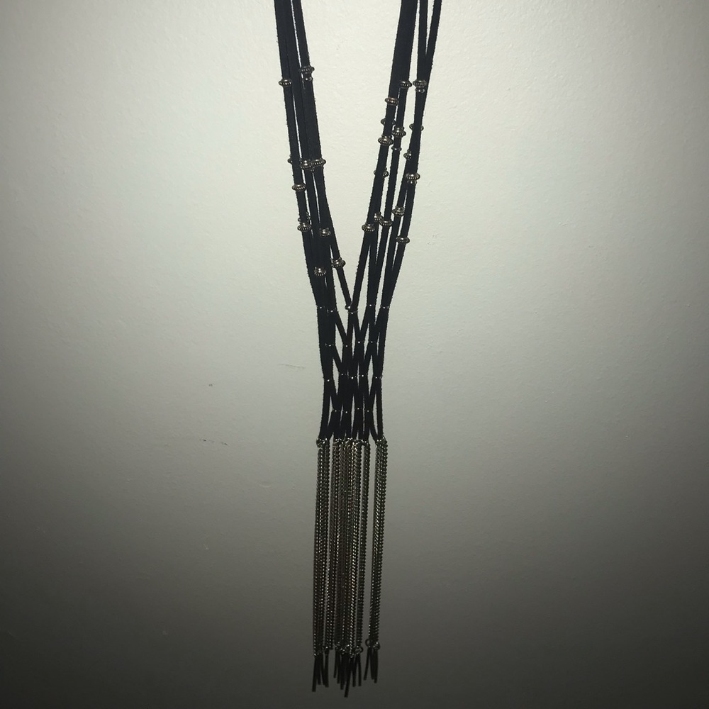 Free people long black chain - Picture 1 of 2